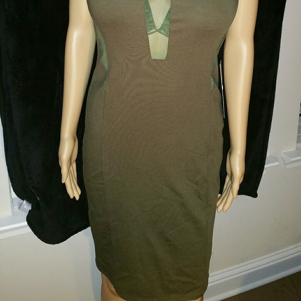Sage/Olive Green Dress